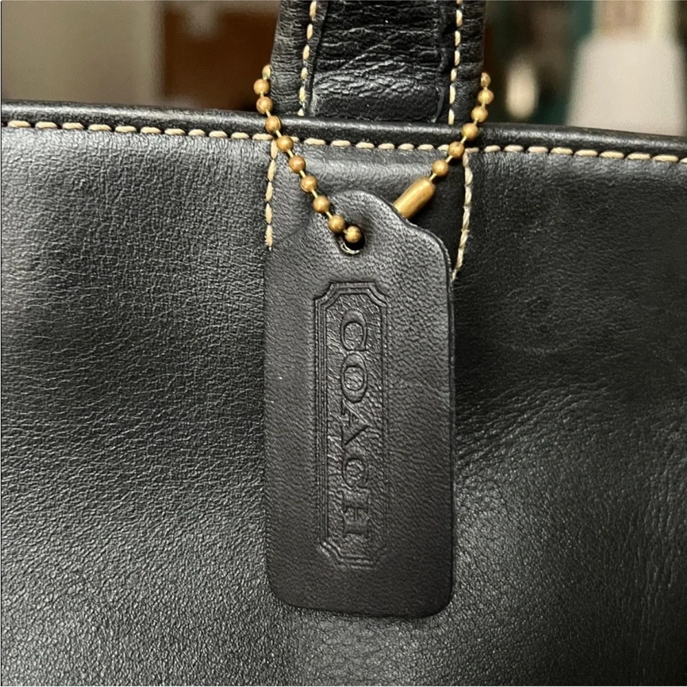 Vintage Coach Bleecker Mini Tote aka the Bleecker Small Basket Bag, #9301 - Picture 3 of 13